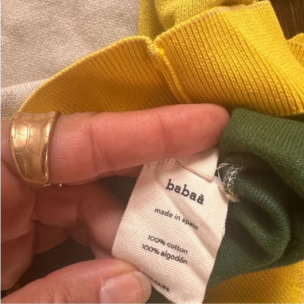 Babaa striped cotton pullover - Picture 4 of 5